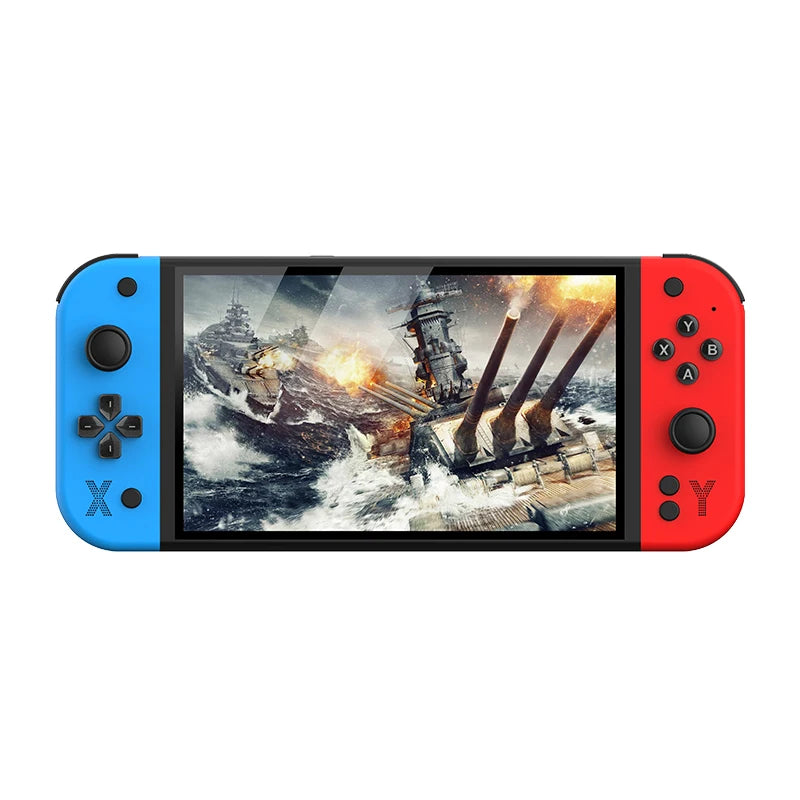 G90 7inch 64GB 4000mAh portable handheld game console arcade high-definition For PSP/PS1 nostalgic retro TV Gaming Controller