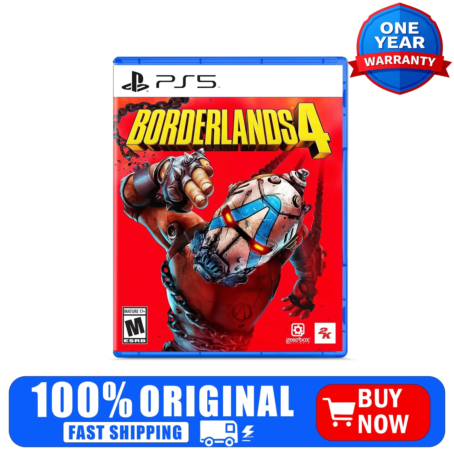 Borderlands 4 Standard Edition (PlayStation 5) -Hong Kong Version