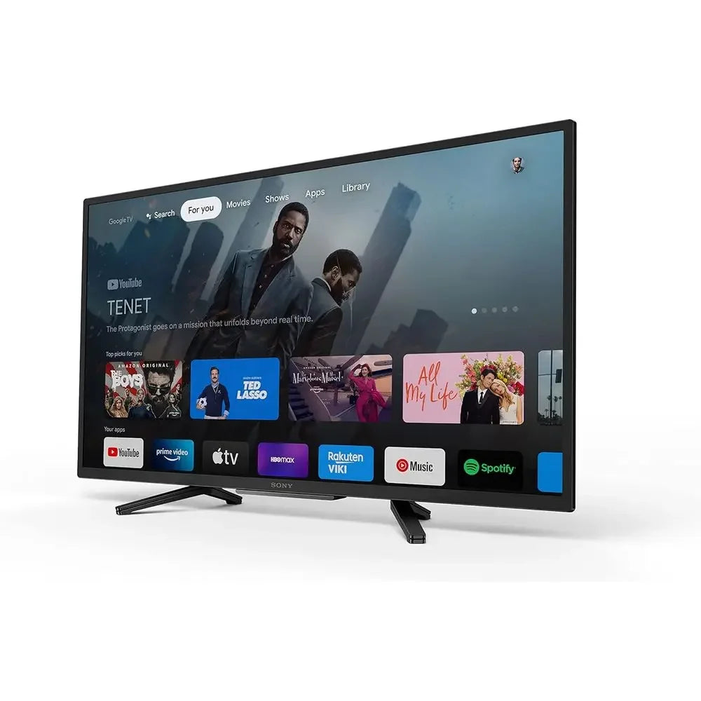32 Inch 720p HD LED HDR TV W830K Series with TV and Assistant-2022 el, Black