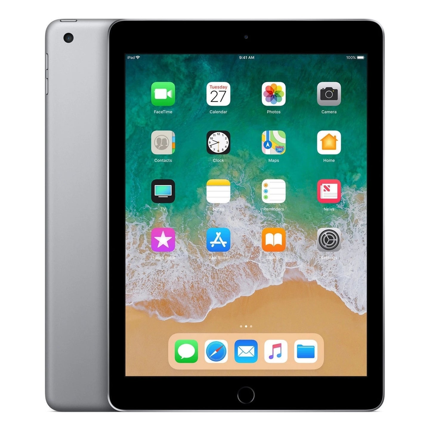 Apple iPad (6th Gen) 9.7" Tablet 32GB WiFi, Space Gray (Scratch and Dent)