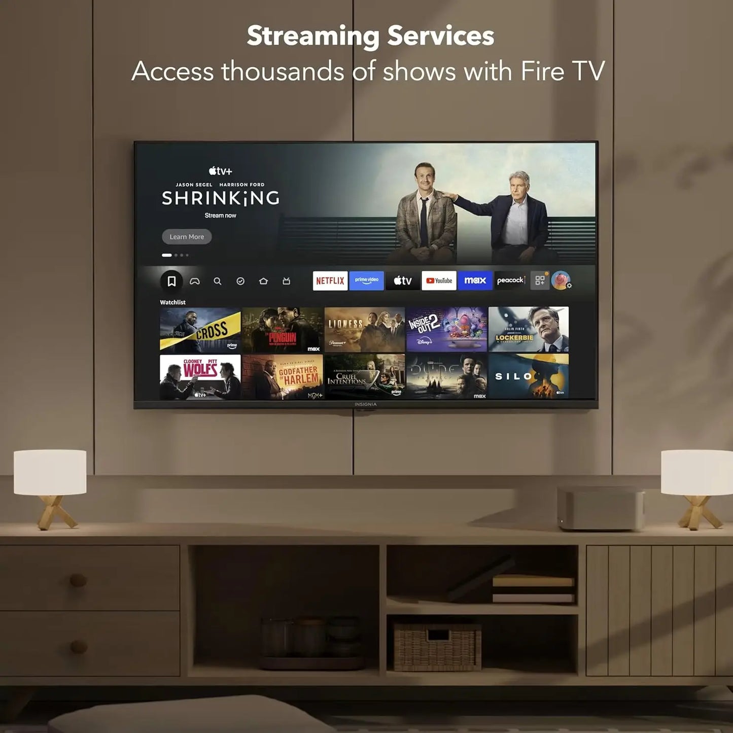 70-inch 4K UHD Smart TV with Alexa Voice Remote, HDR10, Fire TV Streaming