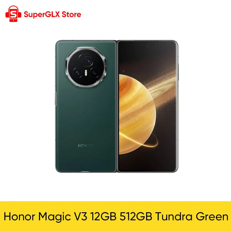 【IN STOCK】HONOR Magic V3 Global Version 5G Phone Snapdragon 8 Gen 3 7.92" Foldable LTPO AMOLED 120Hz Display 50MP Main Camera