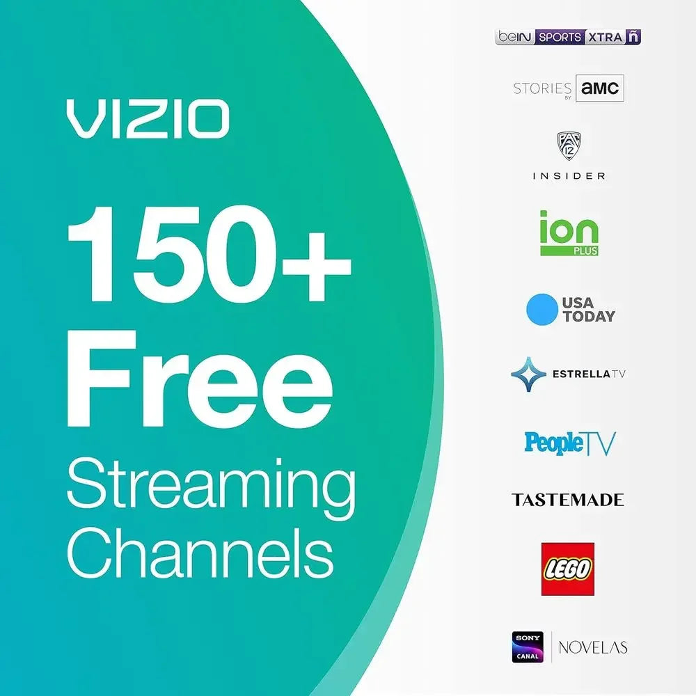 43 Inch 4K Smart TV, V-Series UHD HDR Teion with AirPlay and Chromecast Built-in