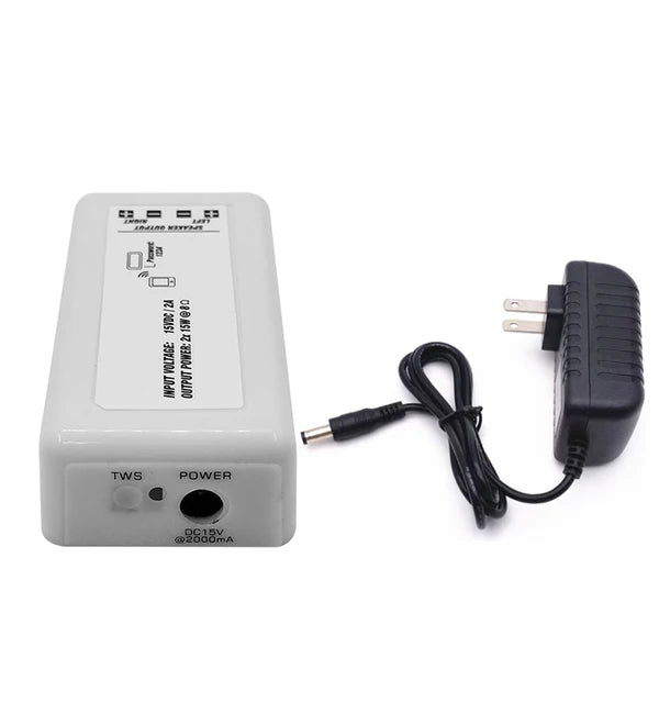 Home Power Amplifiers Audio bluetooth & Aux Mini Amplifier for Bathroom Ceiling Music Speakers with Power Adapter DC 15V 3A
