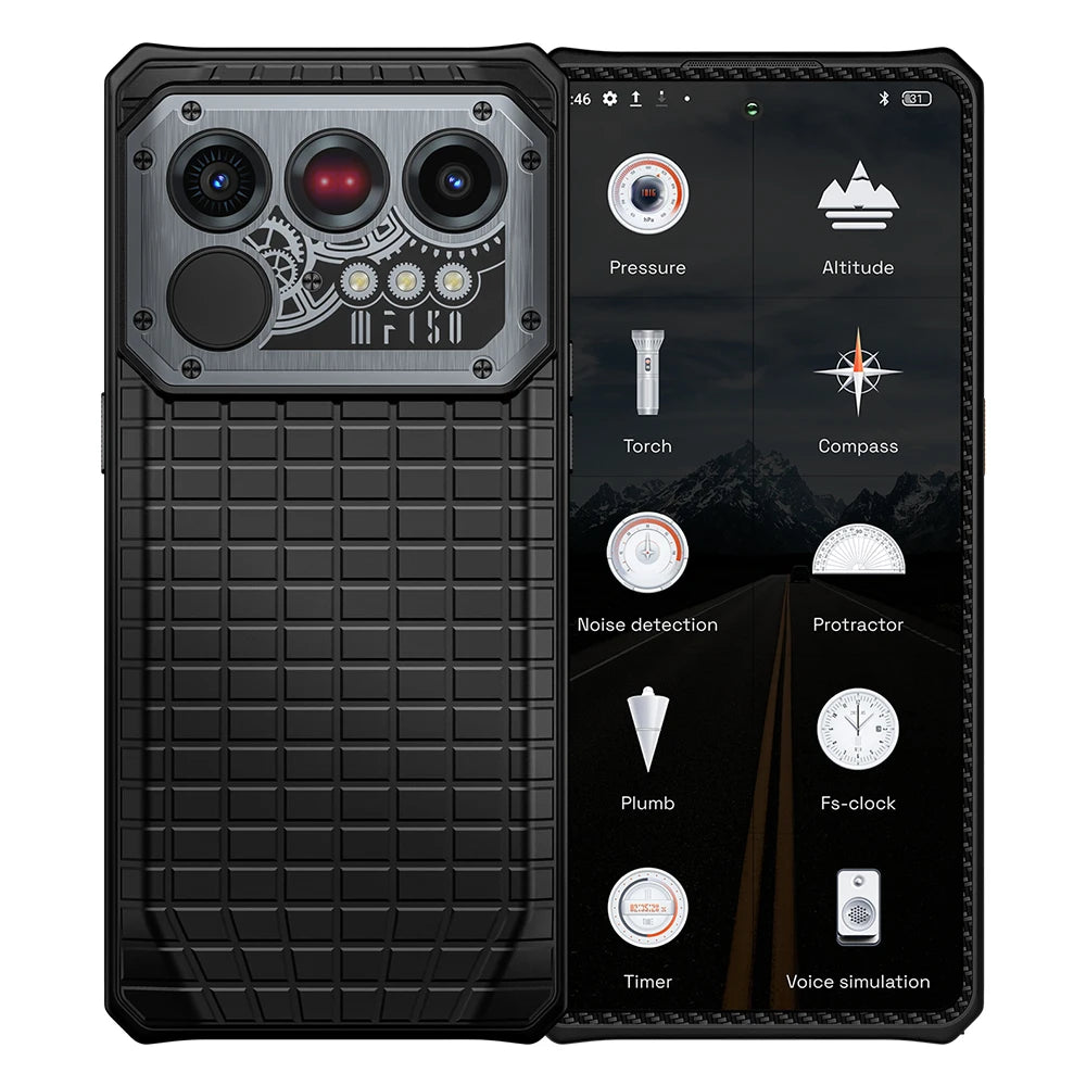 IIIF150 Raptor 5G Rugged Smartphone Android 14  Rugged Mobile Phone 6.78'' 120Hz AMOLED Display 16GB+512GB 50MP 10000mAh 65W