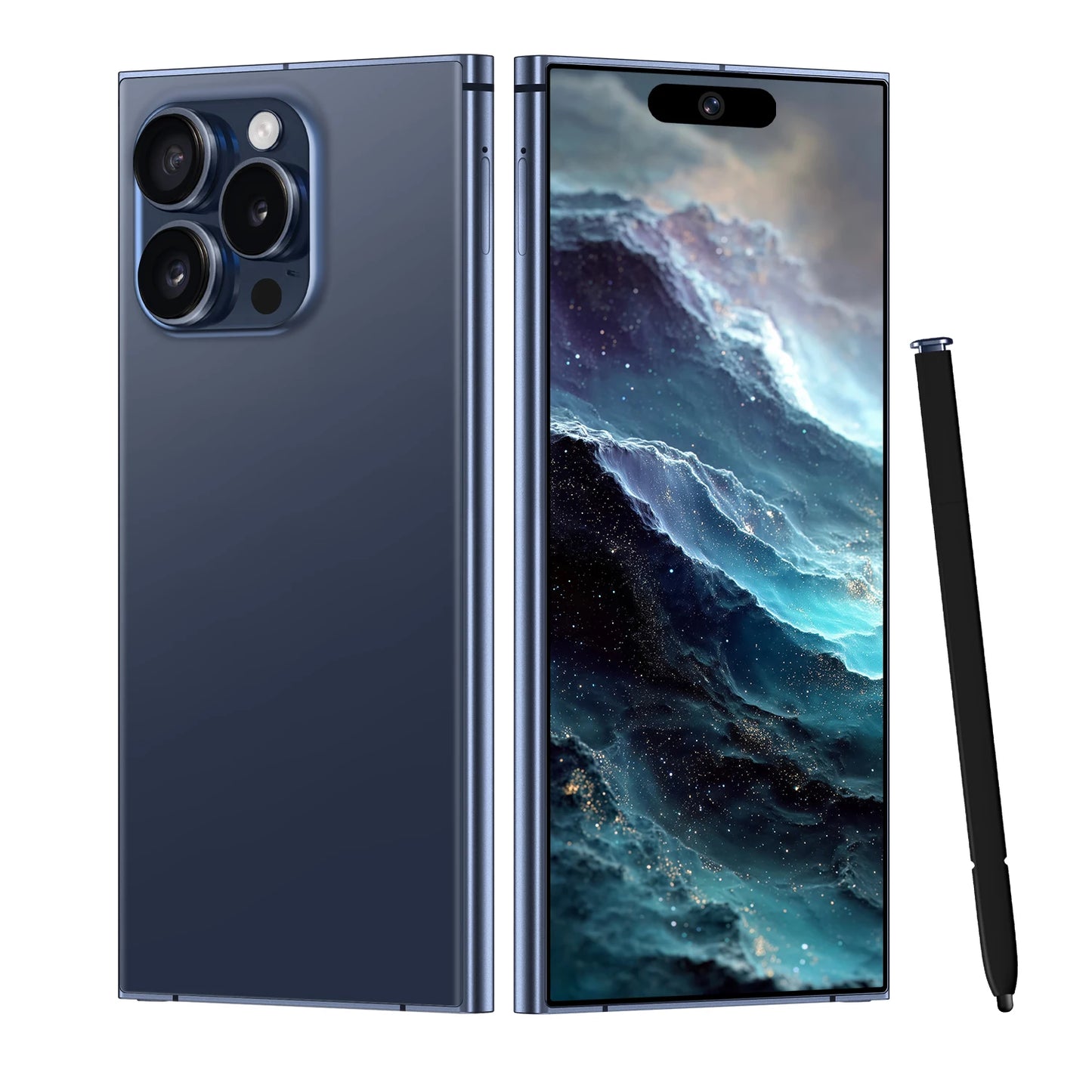 IVMI Global Vision 17Pro max 4G Network cellphone 6.9'' 4500mAh Android 64GB ROM Dual SIM Google Play Store Mobile Phones