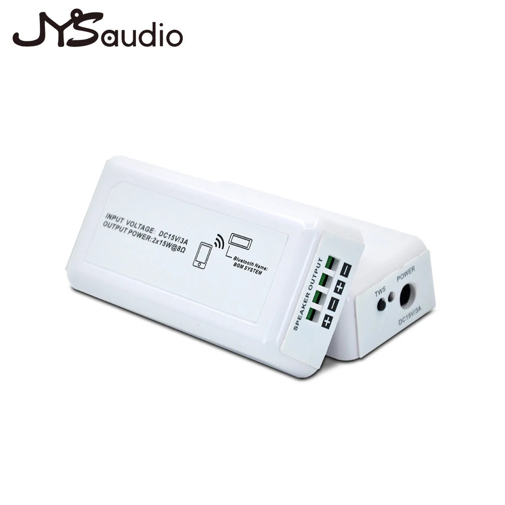 Home Power Amplifiers Audio bluetooth & Aux Mini Amplifier for Bathroom Ceiling Music Speakers with Power Adapter DC 15V 3A