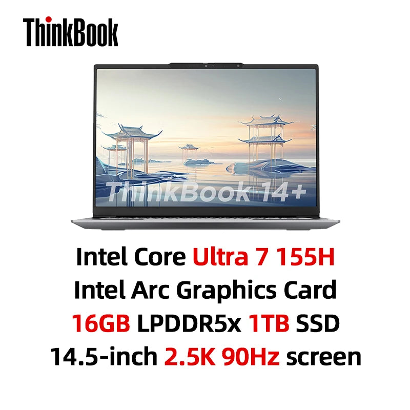 Lenovo ThinkBook 14+ 2024 AI laptop Core Evo Ultra 5/Ultra 7 Intel Arc /RTX4050 Graphics RAM 32GB  1T SSD 14.5-inch Notebook PC