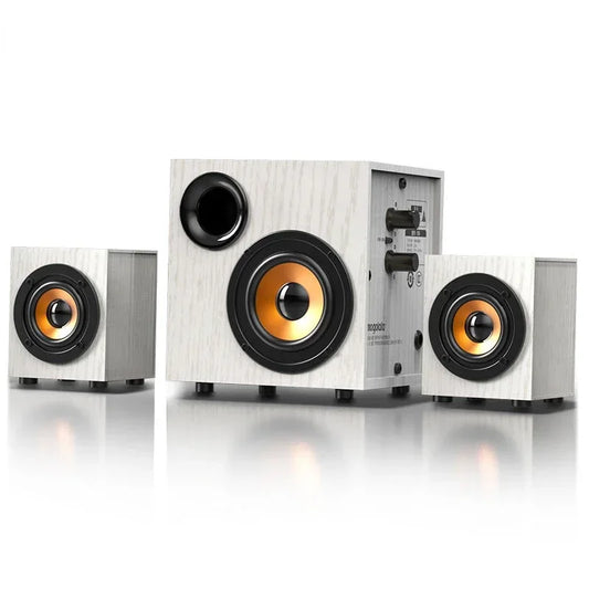 Computer Audio Full Set of Wired Outside The Loudspeaker Active Living Room Heavy Subwoofer Large Volume Professional
