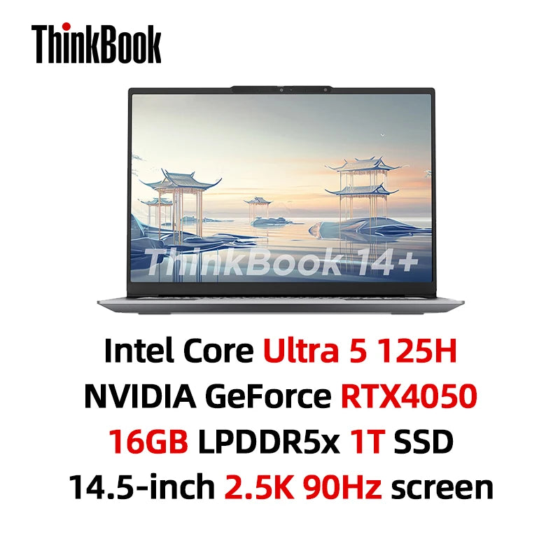 Lenovo ThinkBook 14+ 2024 AI laptop Core Evo Ultra 5/Ultra 7 Intel Arc /RTX4050 Graphics RAM 32GB  1T SSD 14.5-inch Notebook PC