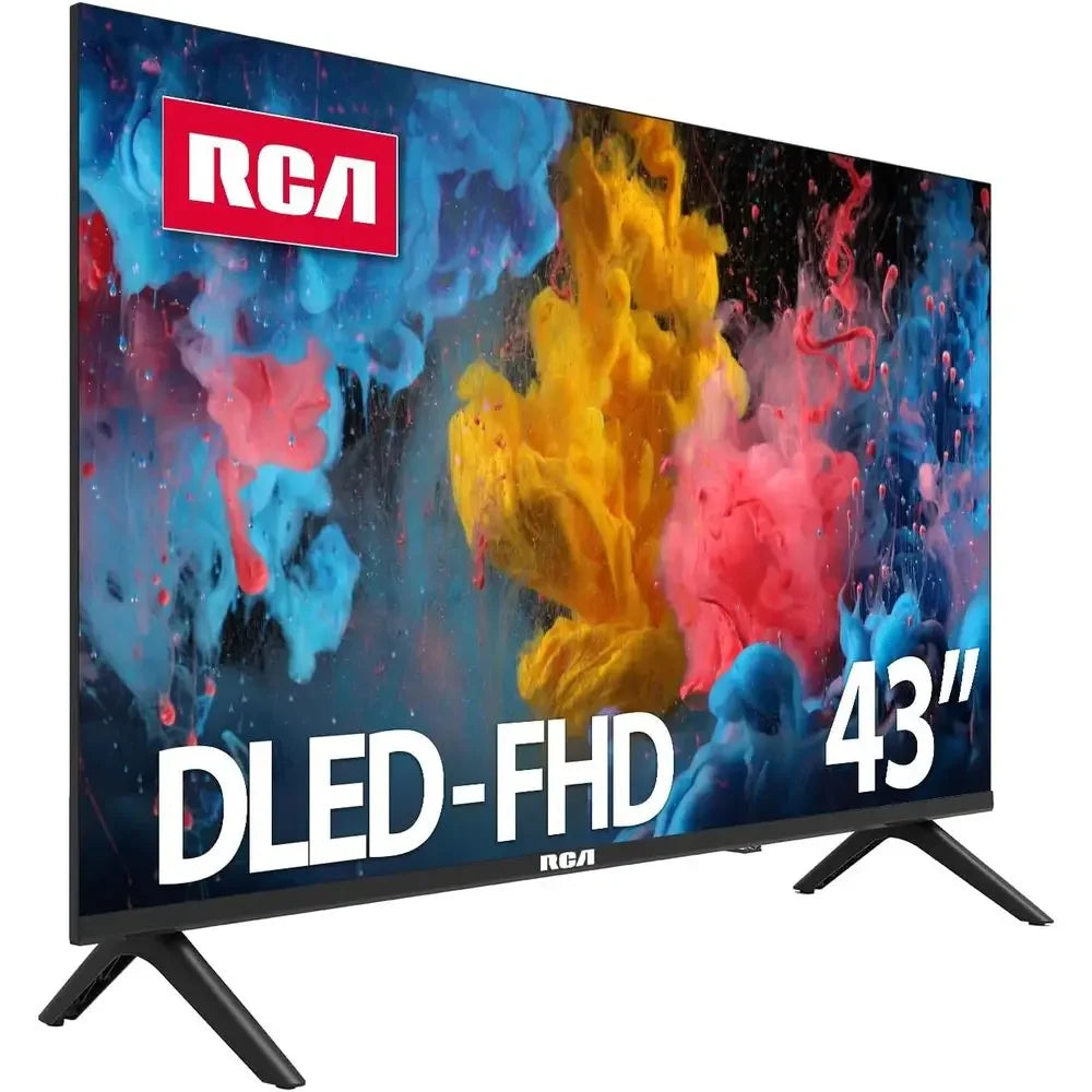 43-Inch HD Smart Android TV, elLED Display with HDR10, Wi-i and Bluetooth, Assistant Built-in, Compatible with Alexa