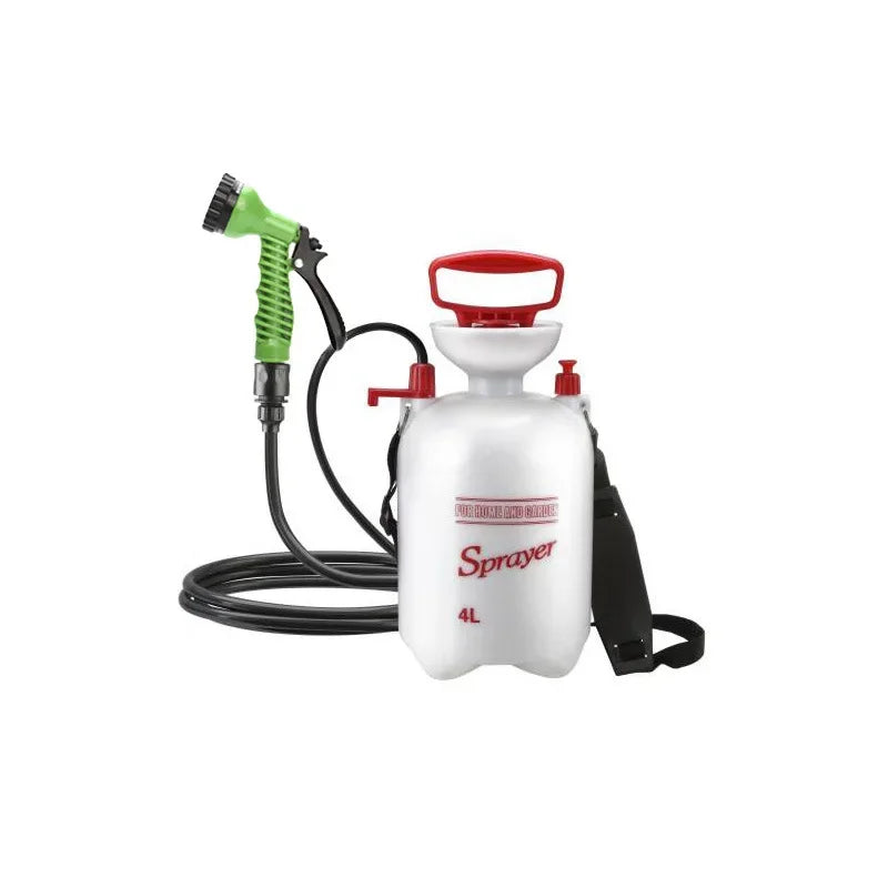 4/5/8L Portable Outdoor Shower,Multifunctional Travel Pet Bather with 3m Hose for Camping,Home Sprayer for Water Flower Wash Car
