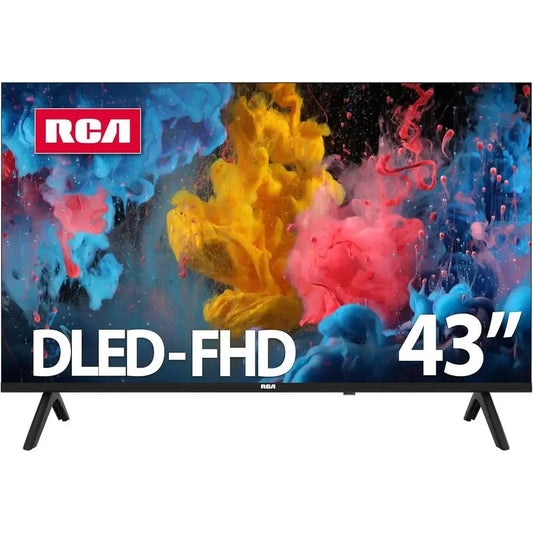 43-Inch HD Smart Android TV, elLED Display with HDR10, Wi-i and Bluetooth, Assistant Built-in, Compatible with Alexa