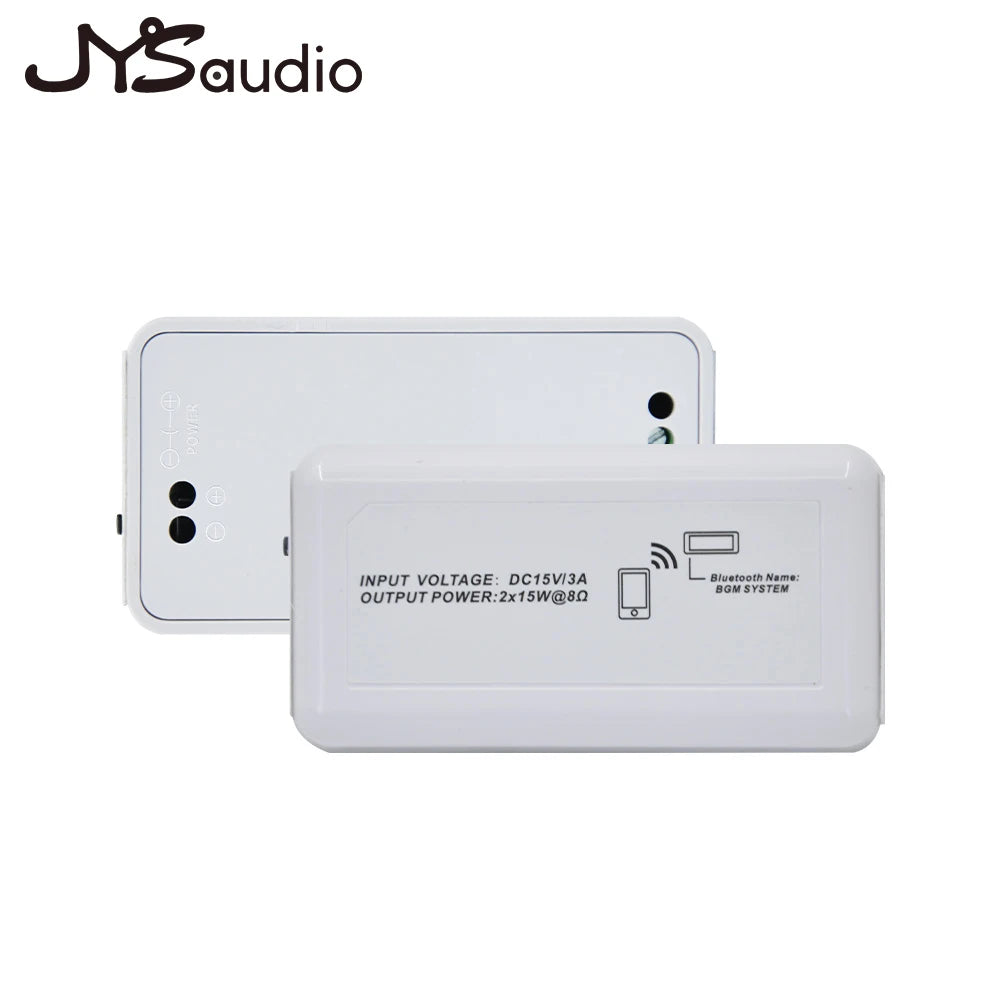 Home Power Amplifiers Audio bluetooth & Aux Mini Amplifier for Bathroom Ceiling Music Speakers with Power Adapter DC 15V 3A